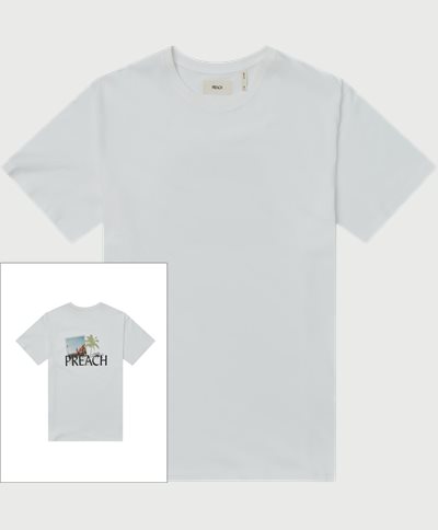 PREACH T-shirts MEMORIES TEE 206165 Vit